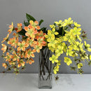 Artificial silk jasmine branch for festive decoration