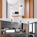 Adjustable angle ceiling light for vintage and modern lighting