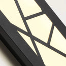 Chinese style LED wall light warm light 3000K acrylic metal