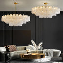 Modern creative cloud design glass pendant chandelier