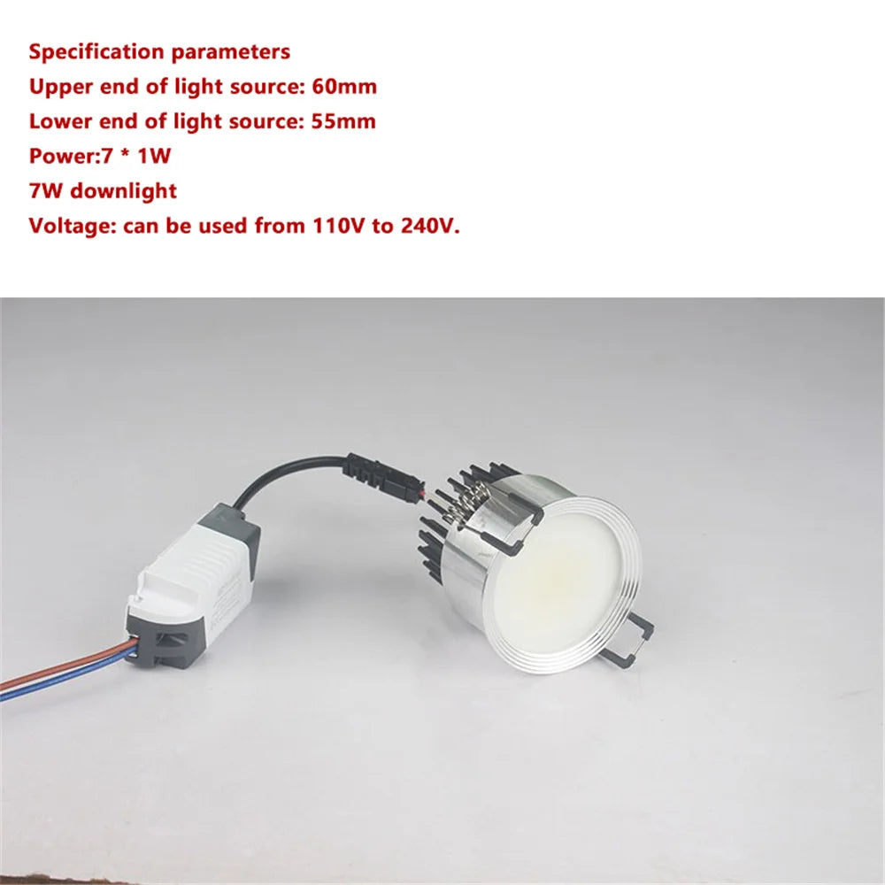 European style recessed spotlight for indoor lighting - vue 15 sur 15