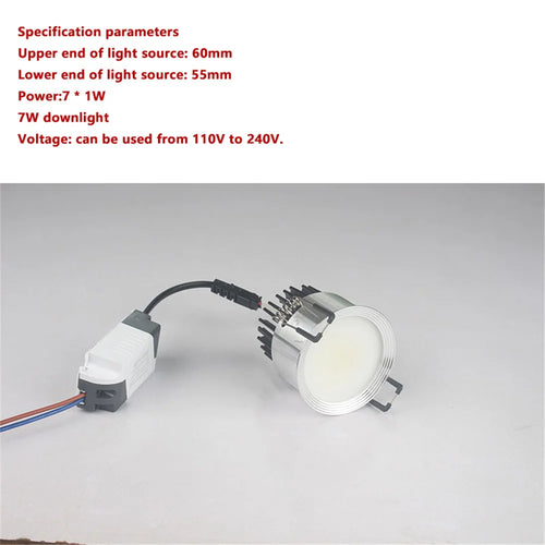 European style recessed spotlight for indoor lighting - vue 16 sur 15
