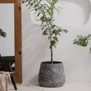 Decorative nordic concrete planter silicone mould
