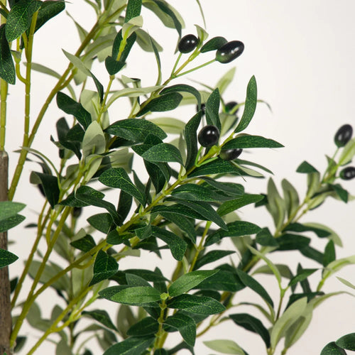 Potted artificial olive trees for indoor and outdoor decoration - vue 7 sur 7