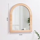 cute decorative wooden hanging mirrors for kids