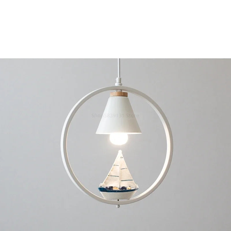 Modern Nordic pendant light with LED bird pendant - vue 13 sur 16