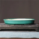 round sand flower pot for retro bonsai and succulents