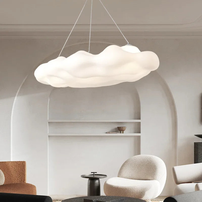 Modern minimalist cloud chandelier decorative indoor pendant light