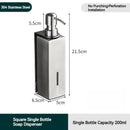 stainless steel accessories for modern soap dispensers