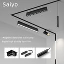 Dimmable magnetic LED ceiling spotlight with Zigbee