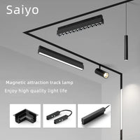 Dimmable magnetic LED ceiling spotlight with Zigbee