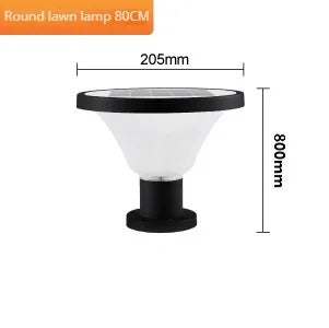 Waterproof solar aluminium garden lamp - vue 12 sur 14