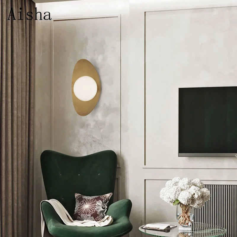 Modern nordic LED wall light for elegant interiors