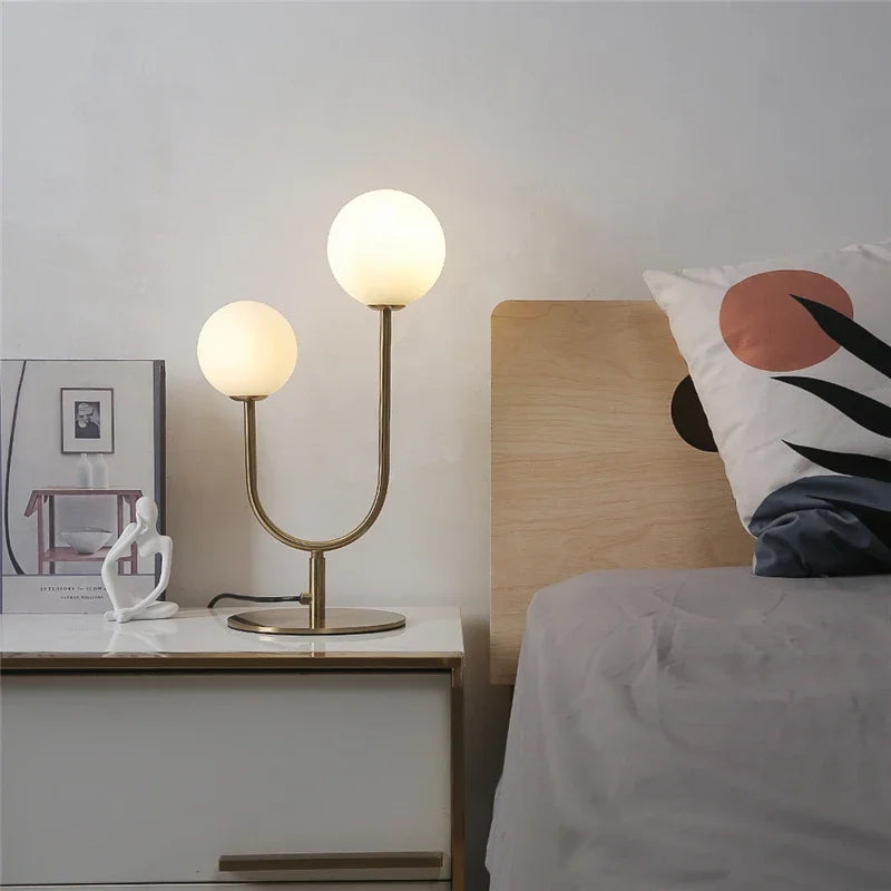 Modern glass floor lamp nordic style for interior decoration
