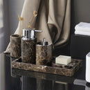 natural marble bathroom accessories luxury set