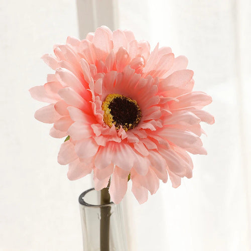 Set of artificial gerbera flower heads for indoor and outdoor decoration - vue 11 sur 11