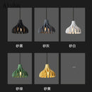 Nordic coral resin pendant light for interior decoration