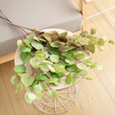 Artificial eucalyptus plant for autumn decor and DIY arrangements