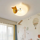 Cute cat LED ceiling light for children's room prince and princess