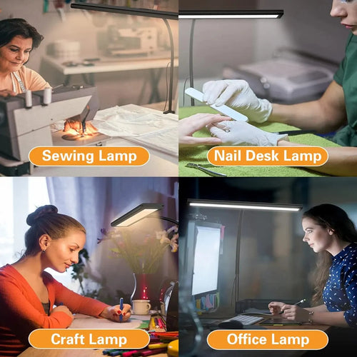 LED desk lamp for home office - vue 6 sur 7
