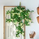 Hanging silk plum triangle decoration