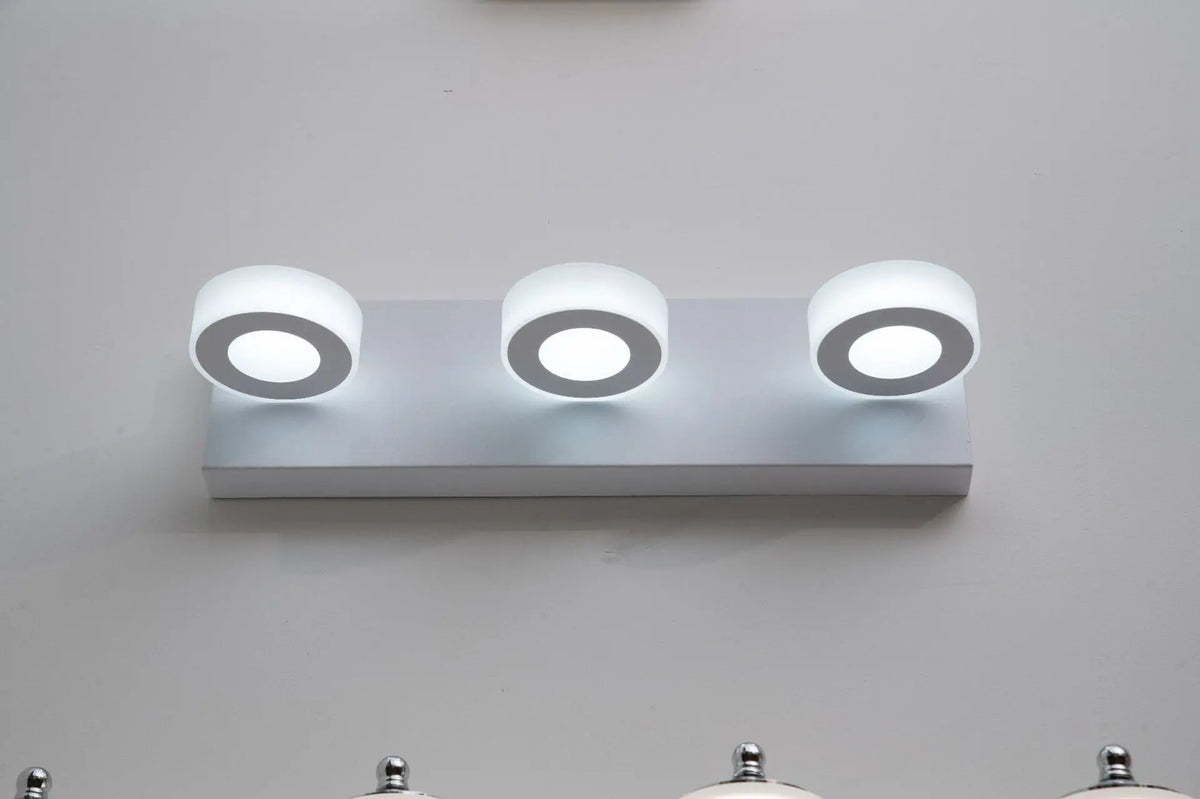 Modern LED wall light for mirror and decorative lighting