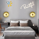 Nordic circular LED wall light