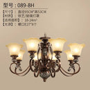 Nordic vintage-style chandelier for elegant indoor lighting