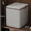 large capacity folding clothes storage bag with handle