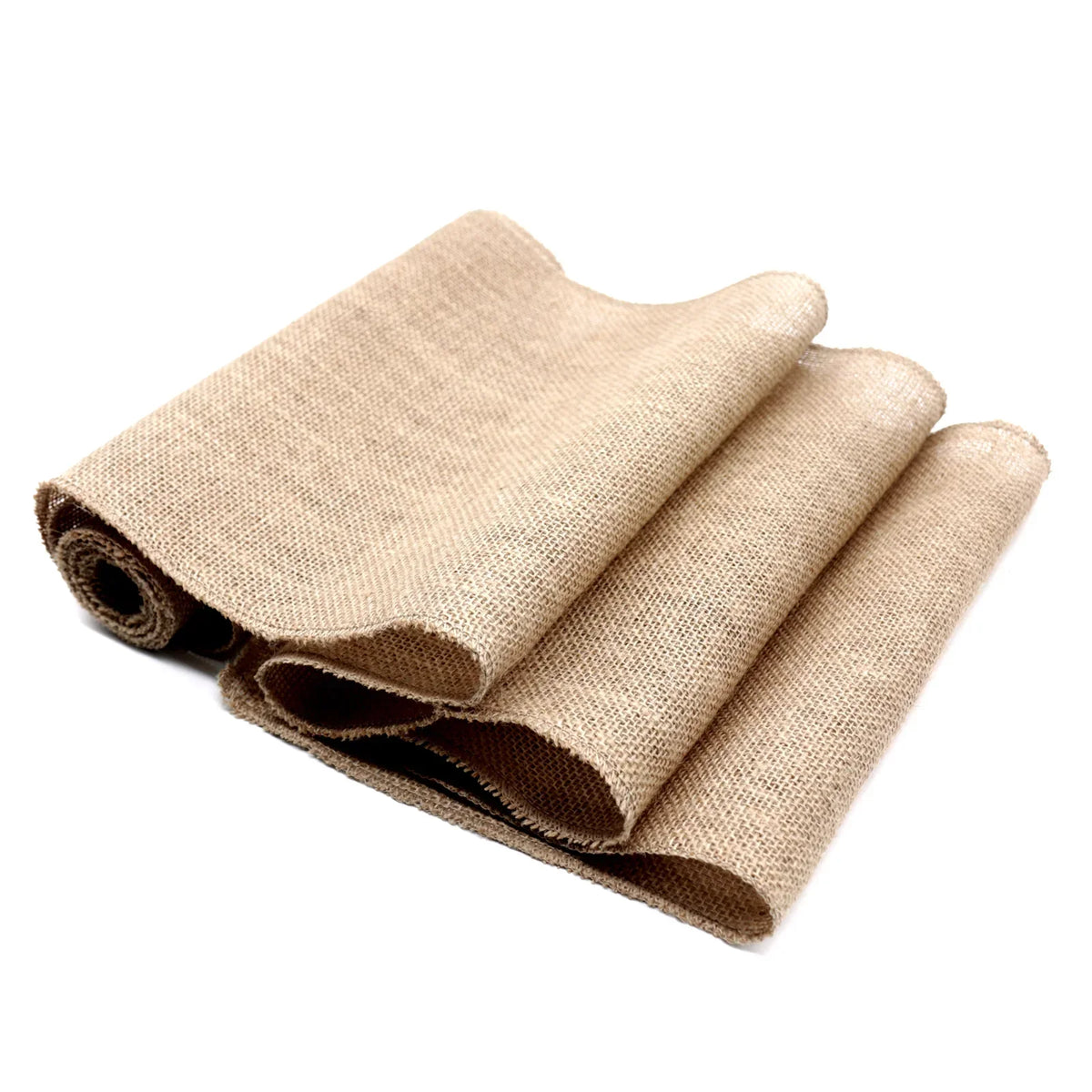 Rustic jute table runner