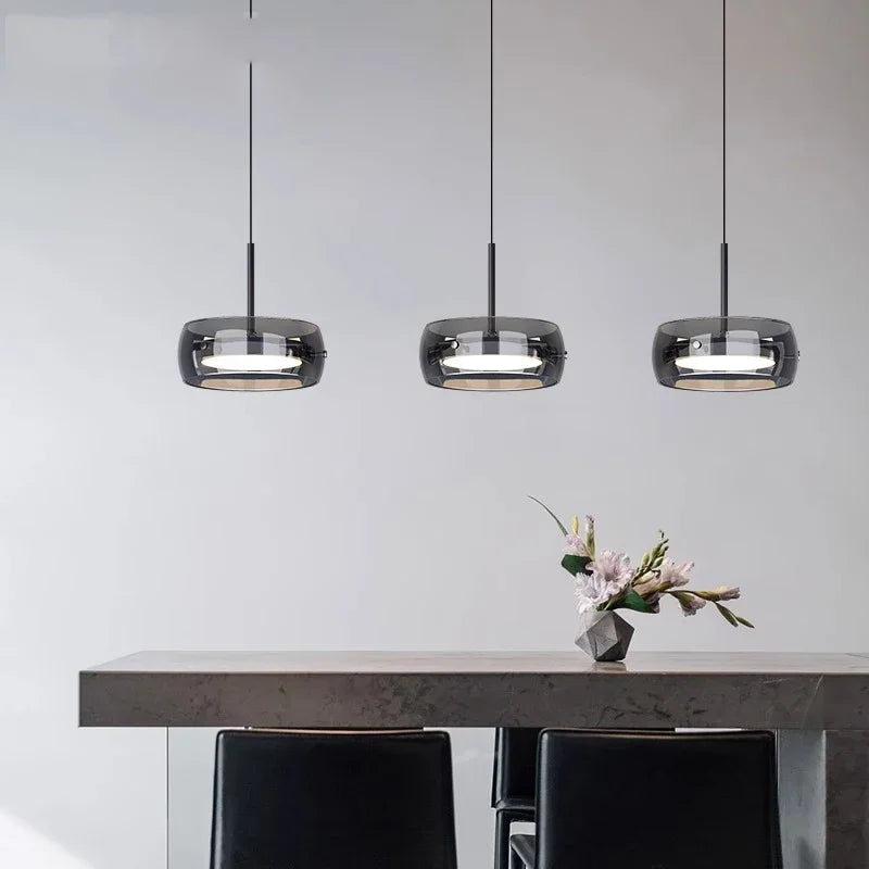 Designer pendant light for modern indoor lighting