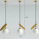 Modern glass pendant light for creative interior decoration