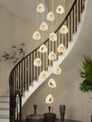 Acrylic designer pendant light for modern interiors and lofts