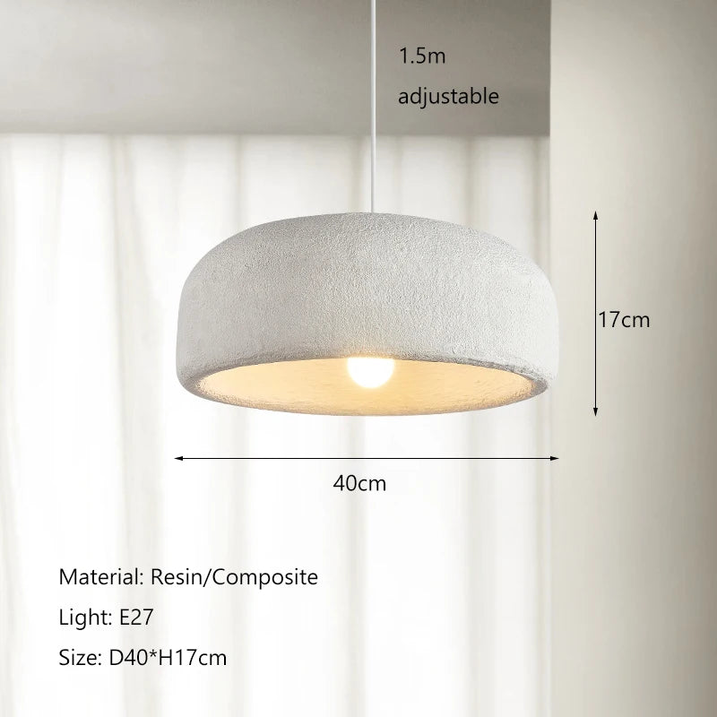 lustre led moderne minimaliste wabi sabi nordique pour bar et restaurant