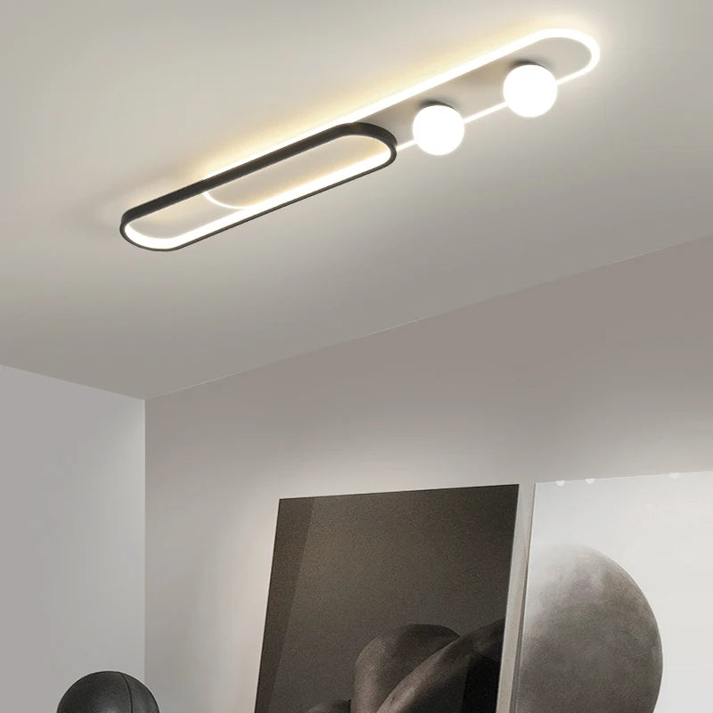 Modern LED ceiling light for foyer, hotel lobby and home