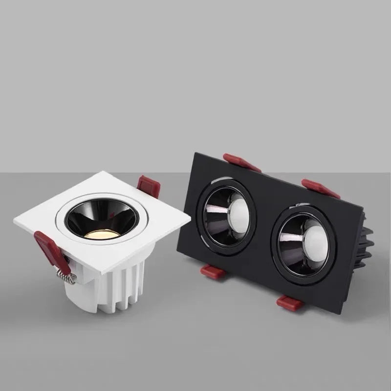 Dimmable integrated LED spot ceiling light - vue 3 sur 10