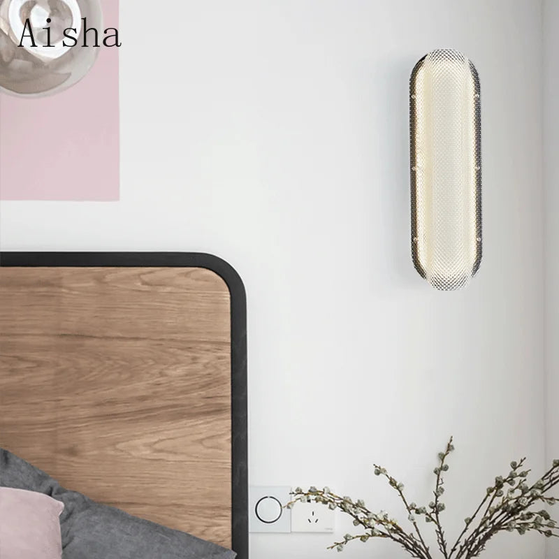 Minimalist nordic wall lamp for creative decor - vue 3 sur 6