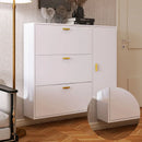 open shoe cabinet for aesthetic and practical storage