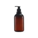 refillable pump bottle for shampoo and shower gel