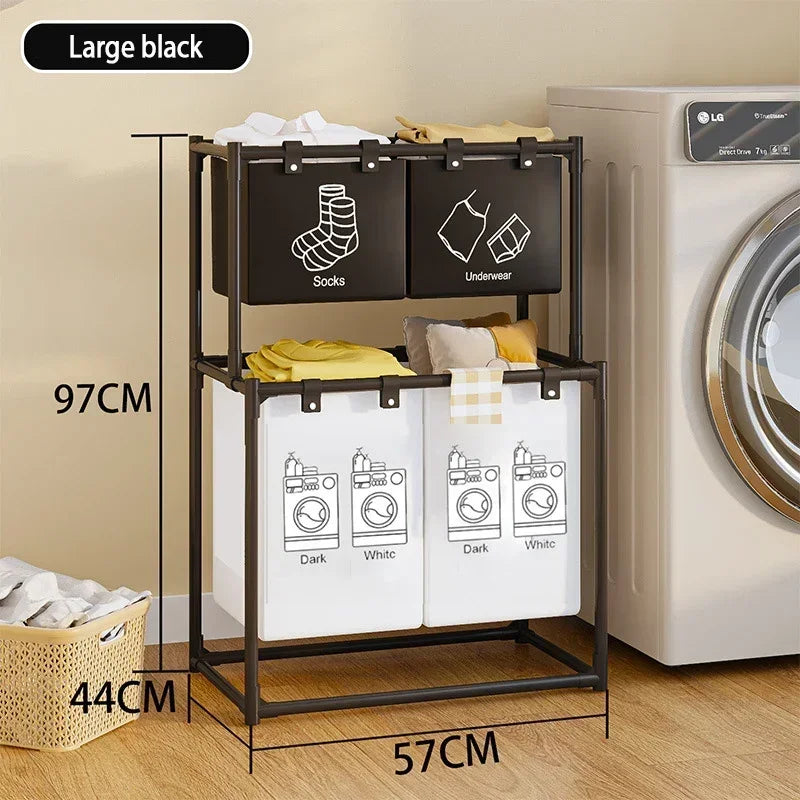 Laundry Baskets Folding laundry basket, dirty clothes storage bag, large capacity clothes basket for bathroom use