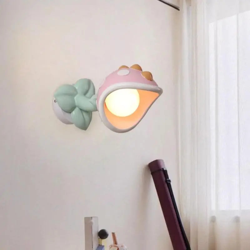 Children’s LED wall lamp with modern protective design