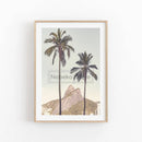 Rio de Janeiro landscape posters Copacabana beach wall art