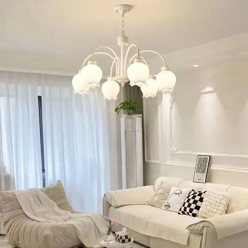 Modern LED chandelier for stylish indoor lighting