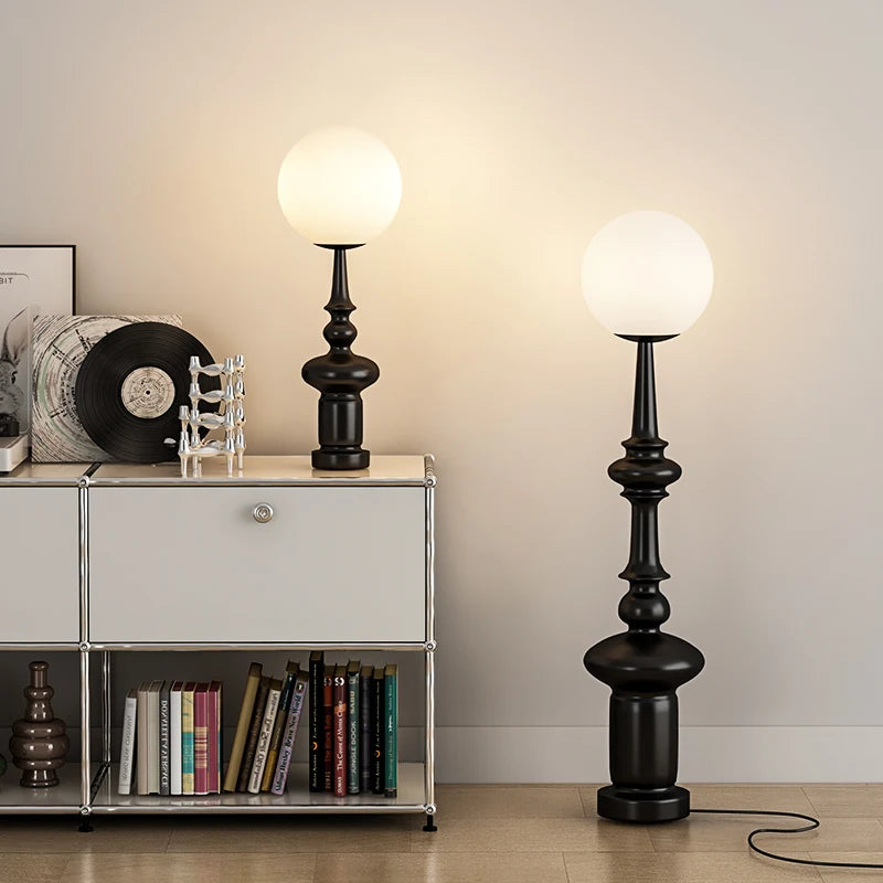 Creative vintage Roman floor lamp for interior decoration