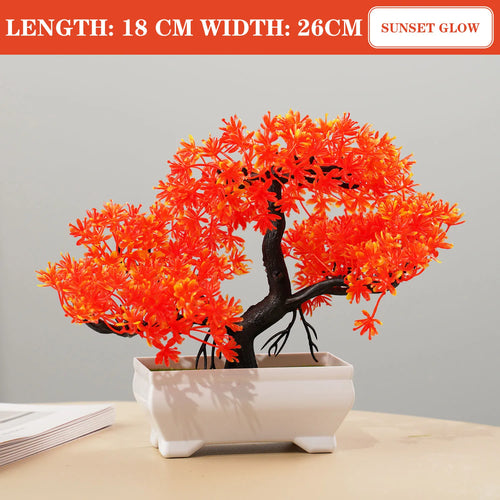 Artificial bonsai tree for indoor and outdoor decoration - vue 8 sur 32