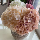 Silk hydrangea bouquet for elegant home decoration
