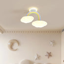Cute chandelier for children's room with princess and cloud style