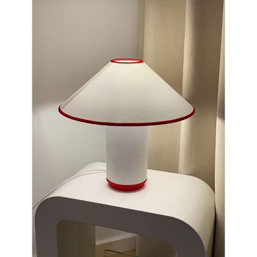 Nordic design retro cotton decorative table lamp - vue 5 sur 8