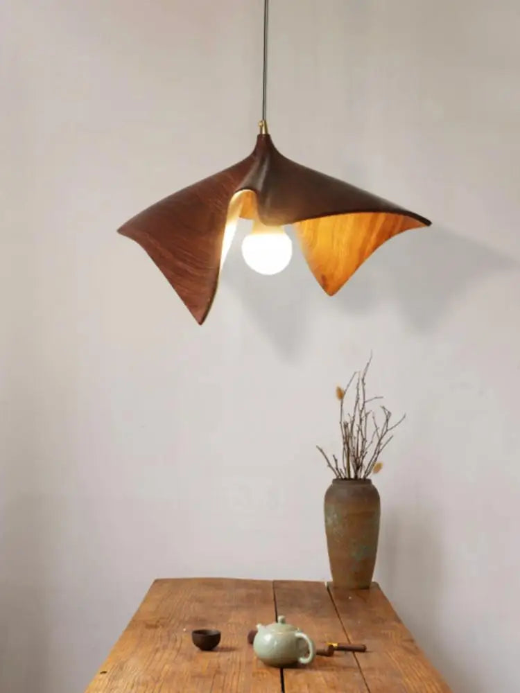 Creative Nordic resin pendant light with decorative LED lighting