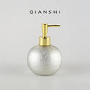 ceramic bottle for lotion, shampoo and soap